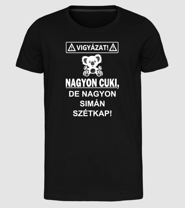  minta fekete pólón