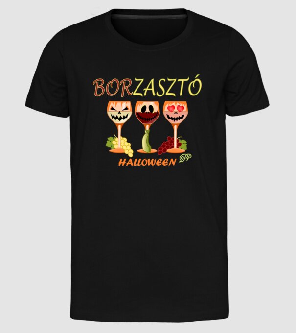  minta fekete pólón