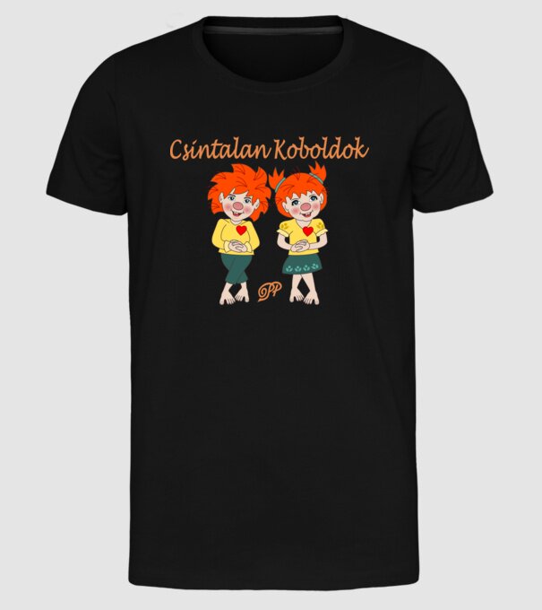  minta fekete pólón