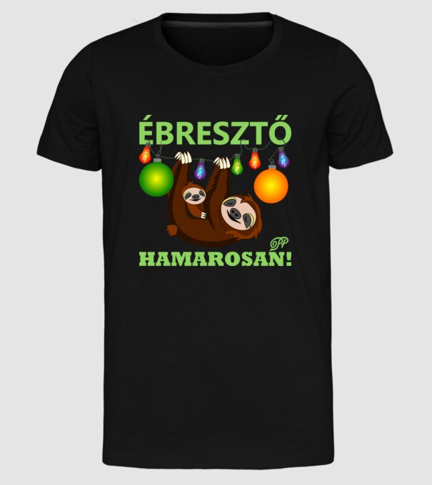  minta fekete pólón