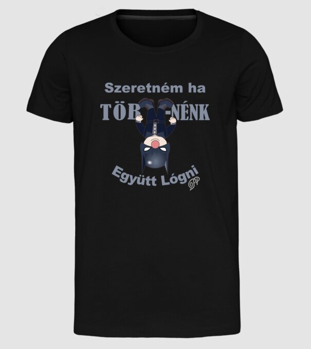  minta fekete pólón