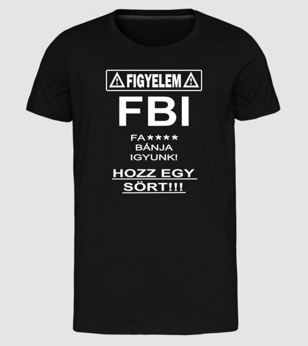  minta fekete pólón