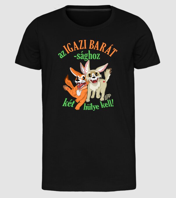  minta fekete pólón