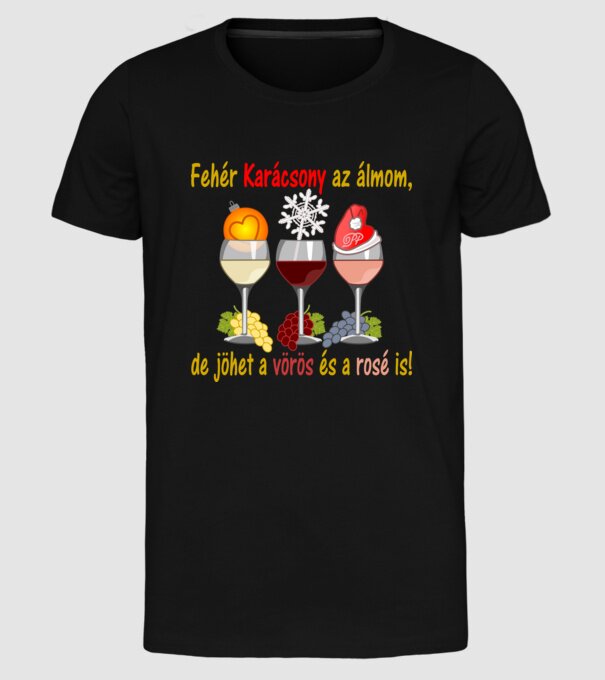  minta fekete pólón
