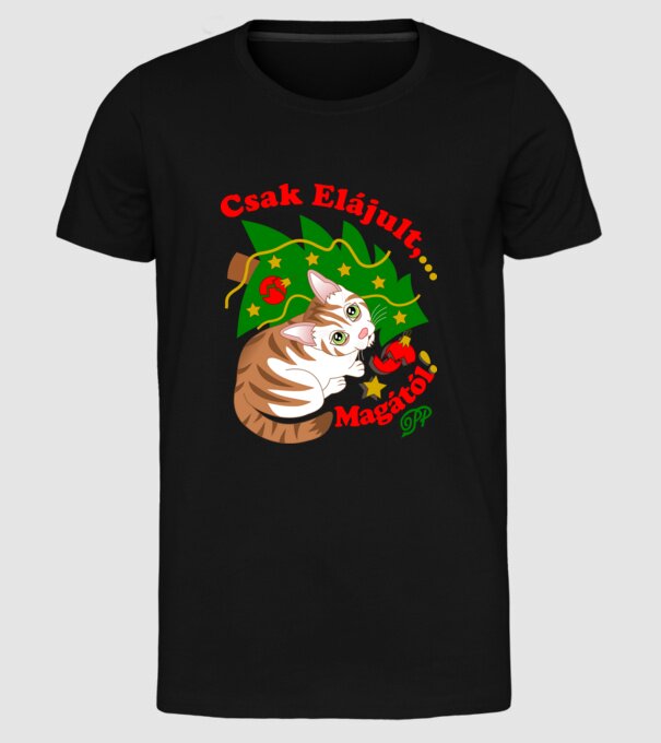  minta fekete pólón