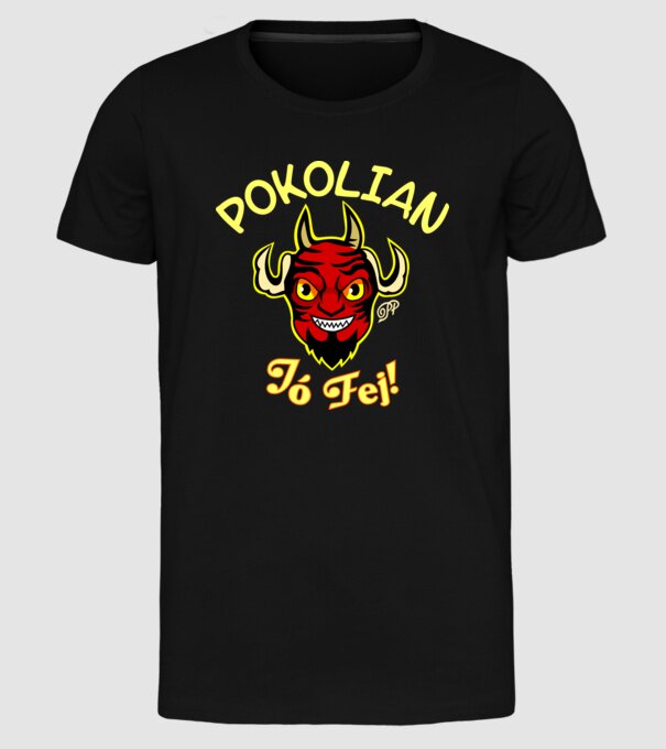  minta fekete pólón