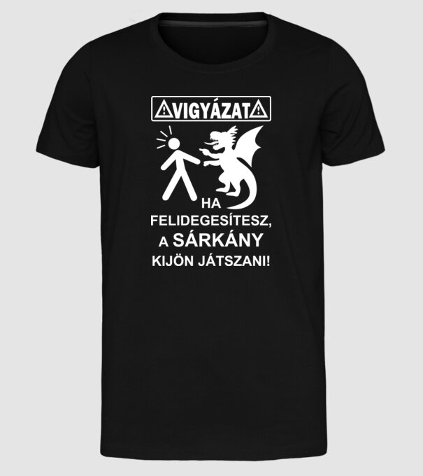  minta fekete pólón