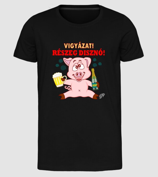  minta fekete pólón