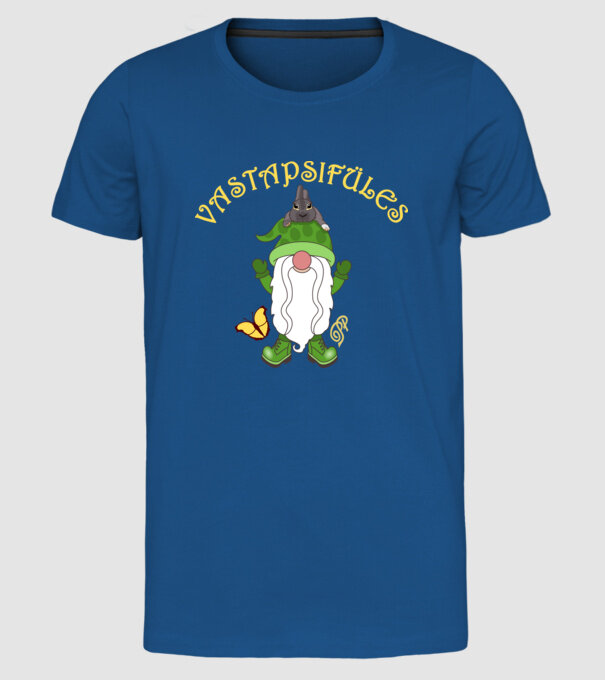  minta királykék pólón