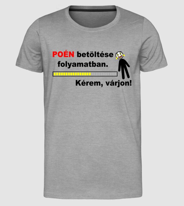  minta szürke pólón