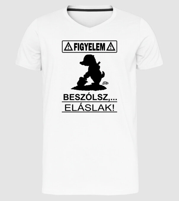  minta fehér pólón