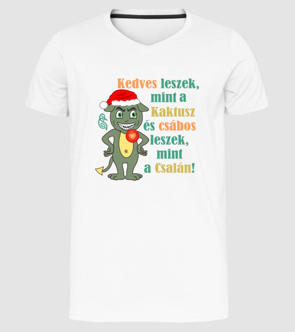  minta fehér pólón
