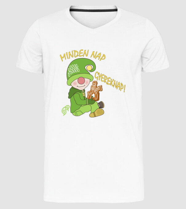  minta fehér pólón