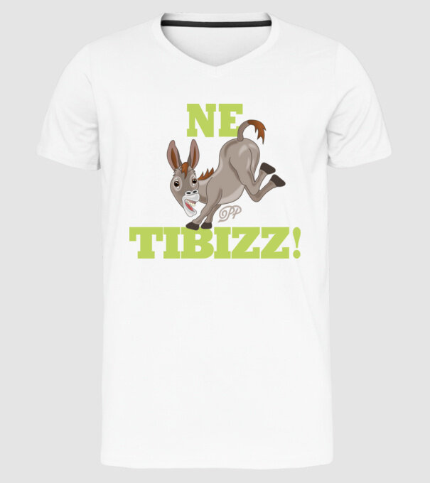  minta fehér pólón