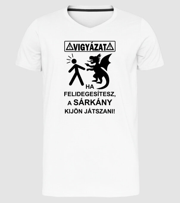  minta fehér pólón