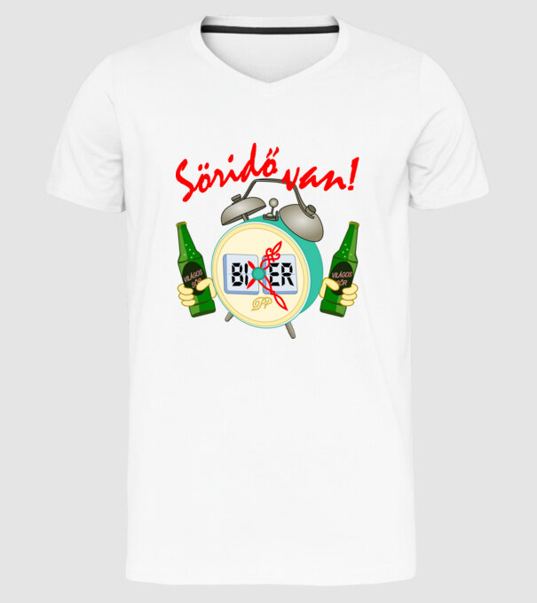  minta fehér pólón