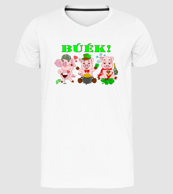  minta fehér pólón