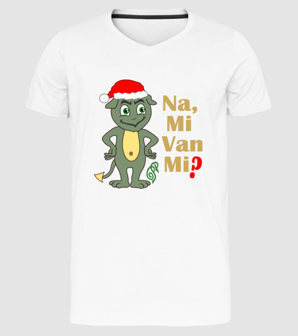  minta fehér pólón