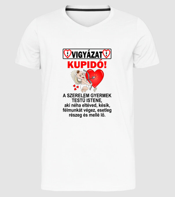  minta fehér pólón