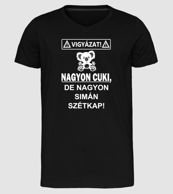  minta fekete pólón