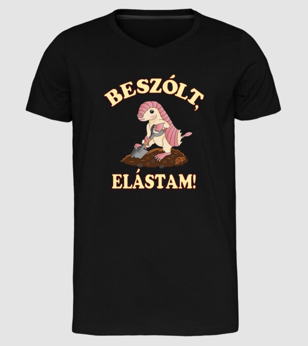  minta fekete pólón