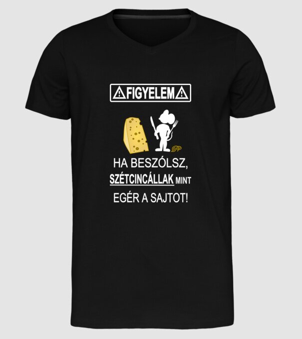  minta fekete pólón