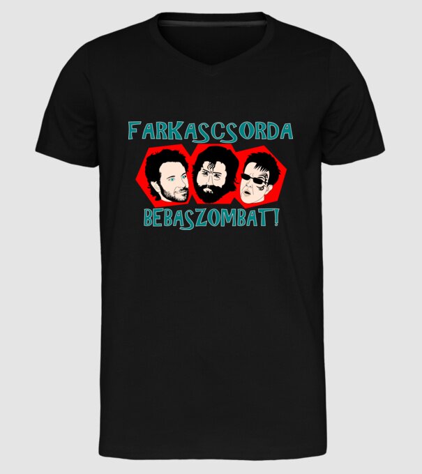  minta fekete pólón