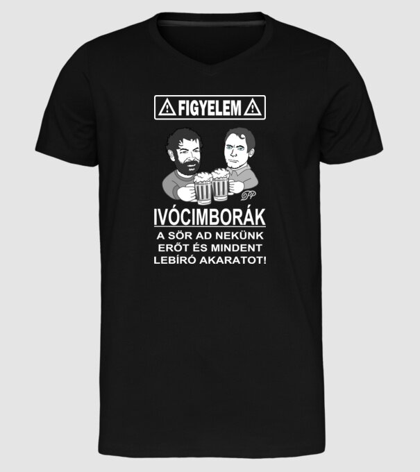  minta fekete pólón