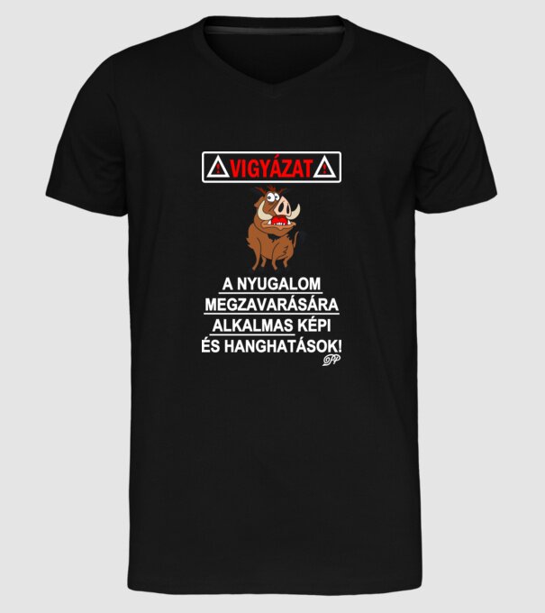  minta fekete pólón