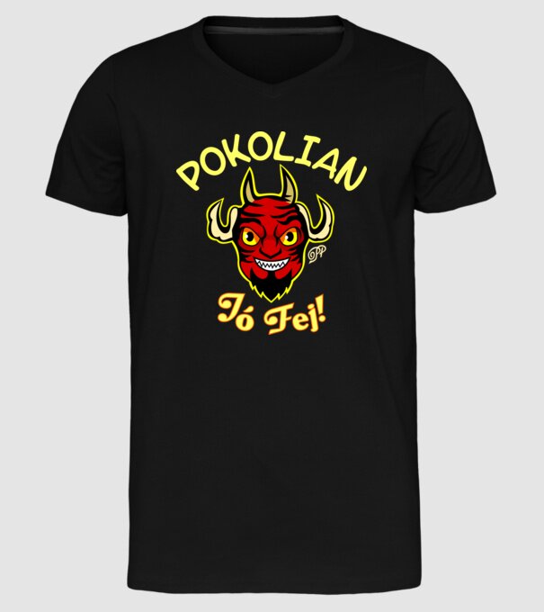  minta fekete pólón