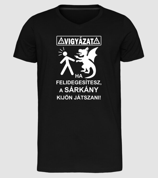  minta fekete pólón