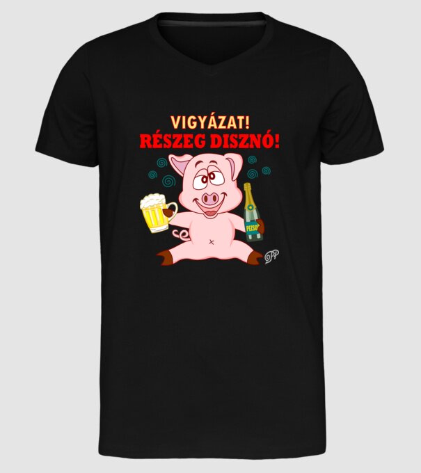  minta fekete pólón