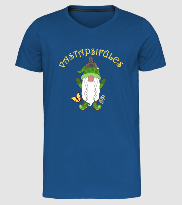  minta királykék pólón