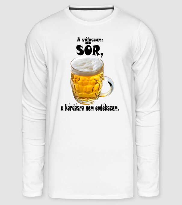  minta fehér pólón