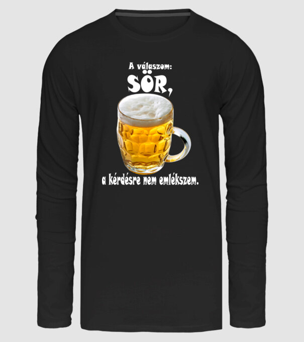  minta fekete pólón