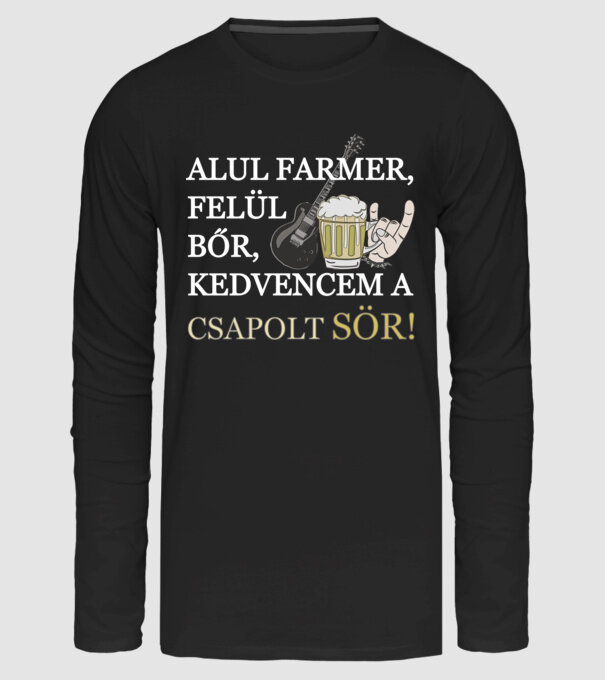  minta fekete pólón