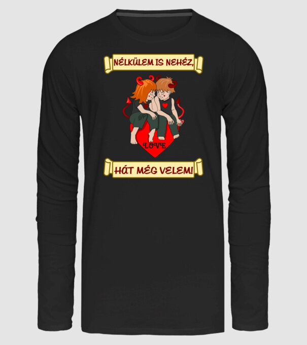  minta fekete pólón