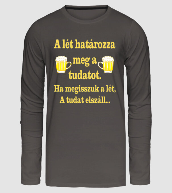  minta sötétszürke pólón