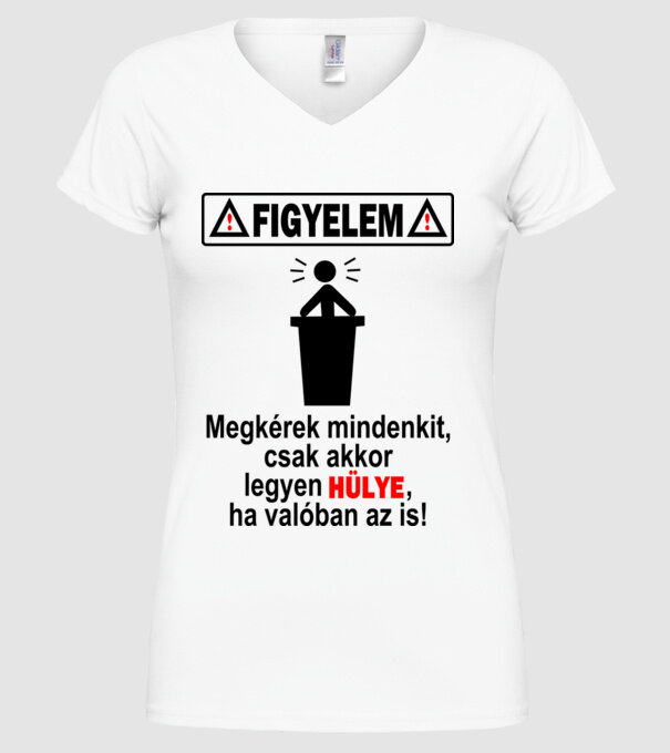  minta fehér pólón
