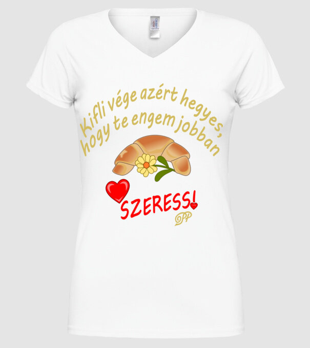  minta fehér pólón