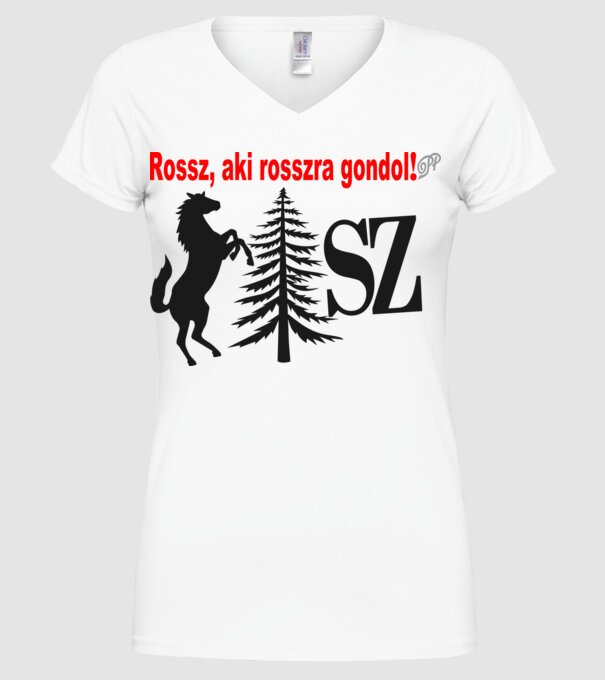  minta fehér pólón