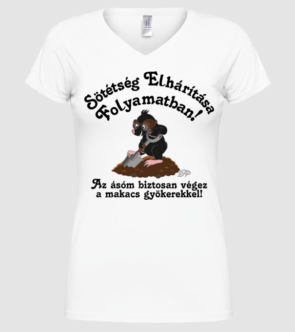  minta fehér pólón