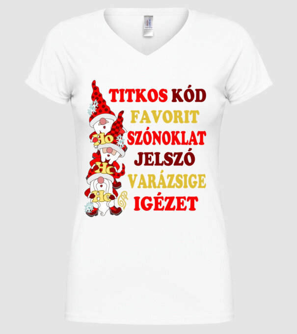 minta fehér pólón