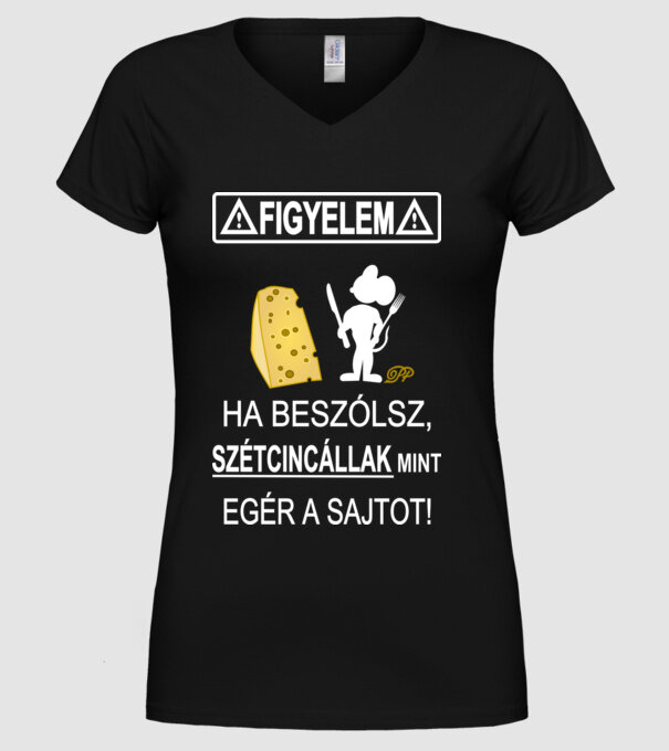  minta fekete pólón