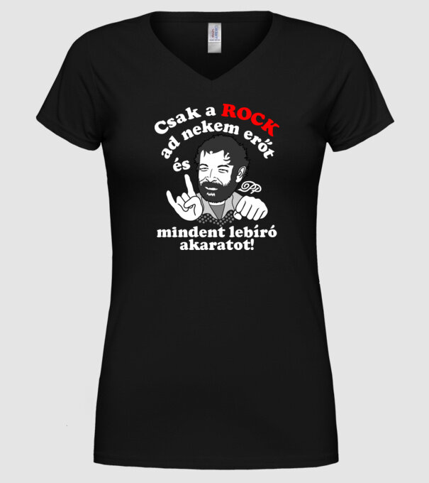  minta fekete pólón