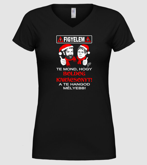  minta fekete pólón