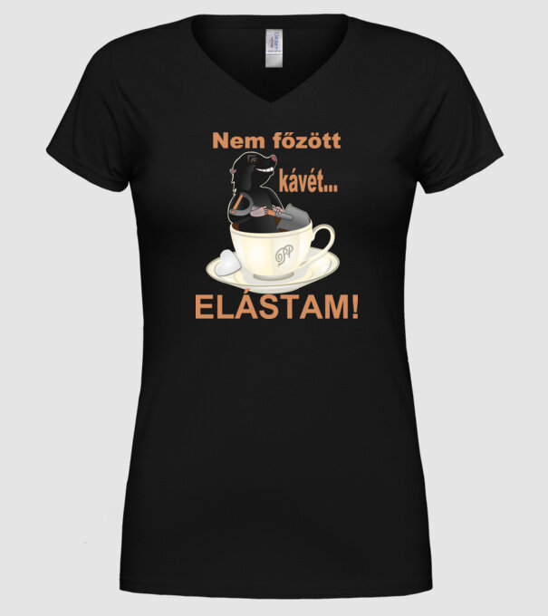  minta fekete pólón