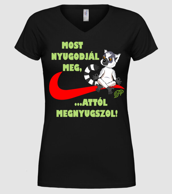  minta fekete pólón
