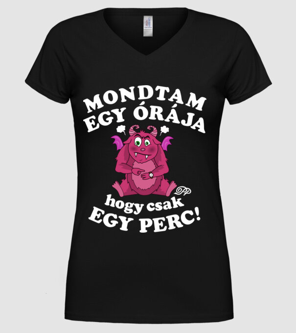  minta fekete pólón