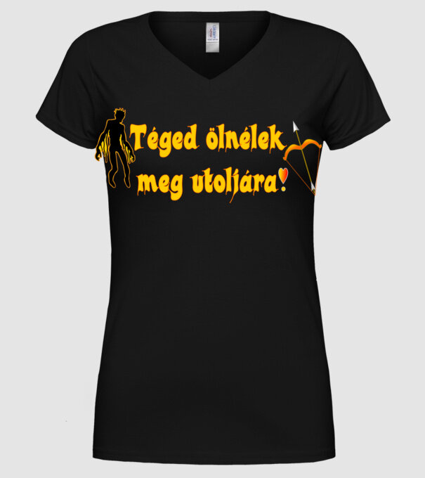  minta fekete pólón